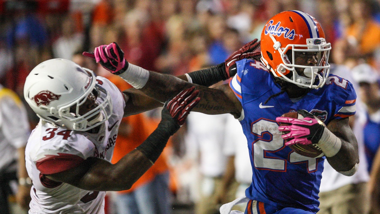 Healthy and determined: Gators RB Matt Jones ready to roll after 2013 misfortunes